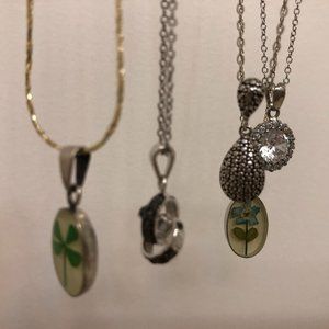 5 necklaces bundle